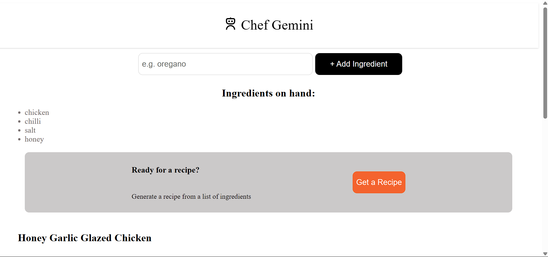 Chef Gemini